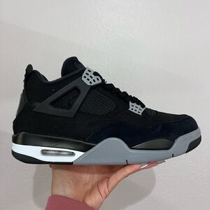 Air Jordan 4 Retro SE ‘Black Canvas’